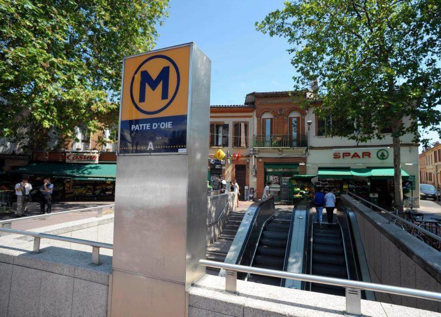 T3 Tout Confort Métro Patte d'Oie Tolosa Esterno foto